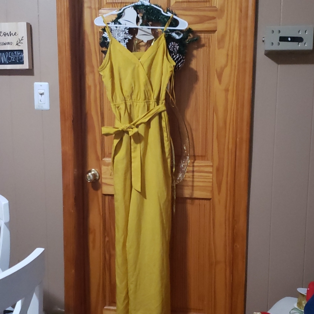 Yellow romper